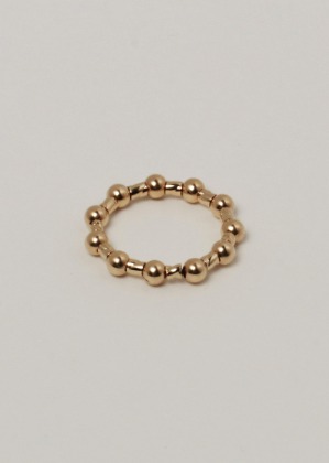 14k goldfilled beads ring