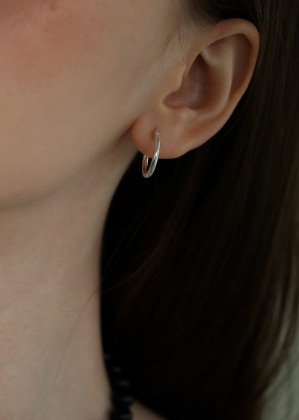 Silver Ring Earring